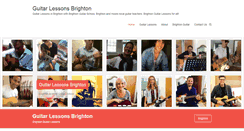 Desktop Screenshot of guitarlessonsbrighton.com